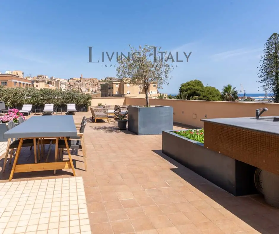 luxury penthouse in Termini Imerese